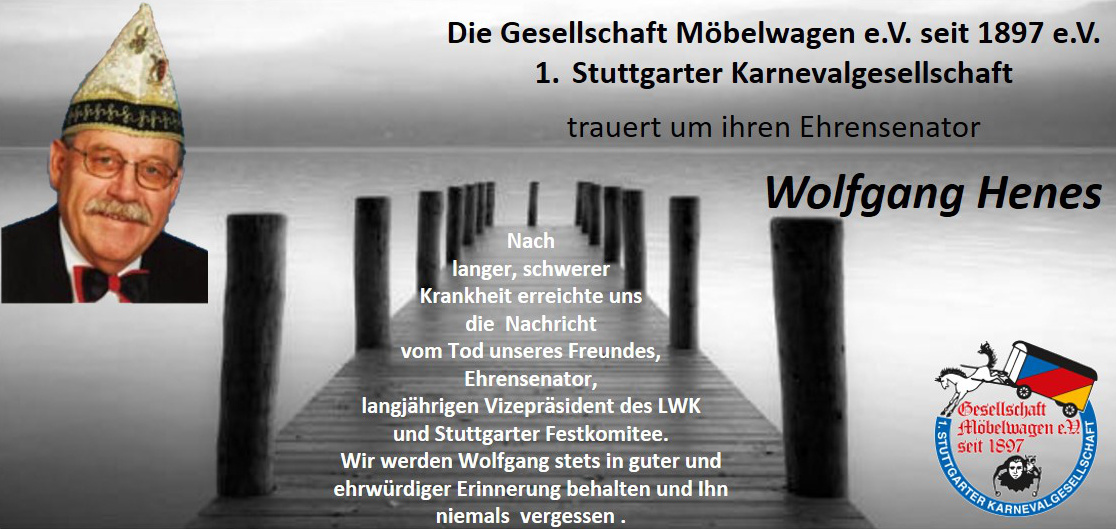 Kondolenz Wolfgang Henes Kondolenz Wolfgang Henes